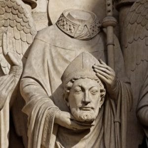 Saint Denis, the beheaded saint.